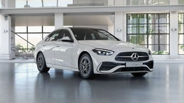 Màu Trắng Polar Mercedes C300 AMG)