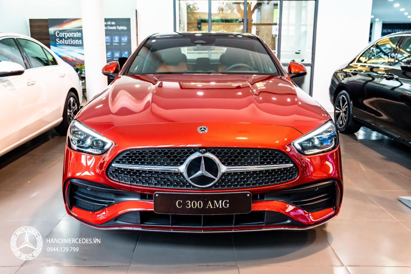 Mercedes-Benz C300 AMG 2023 mang nhiều dáng vóc của S-Class