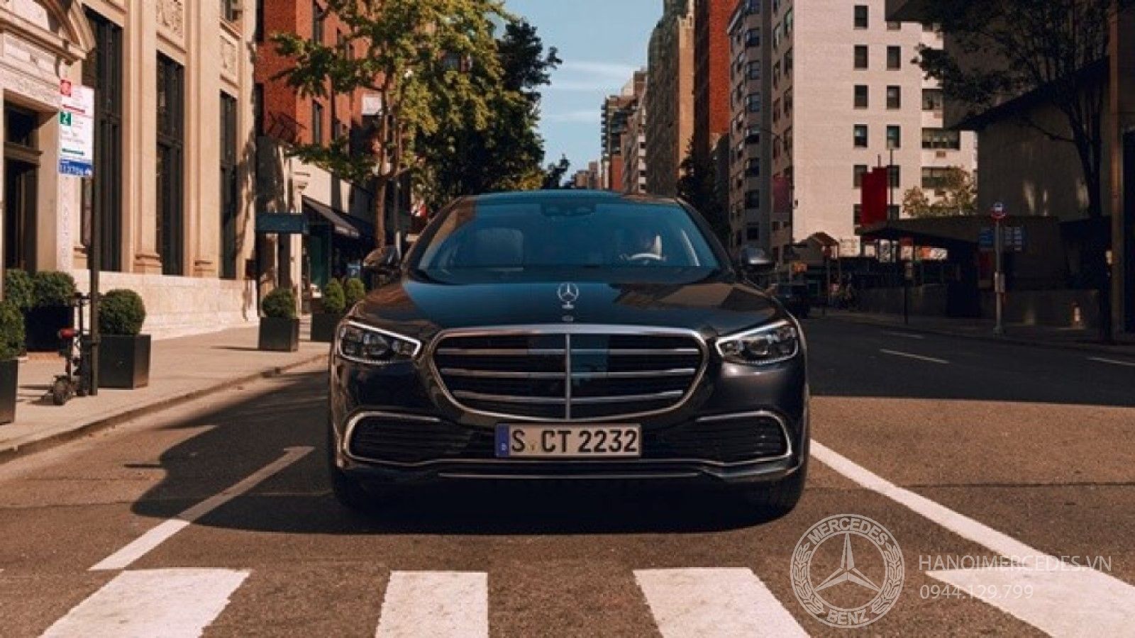 Nắp ca-pô Mercedes S450 4Matic Luxury 2023