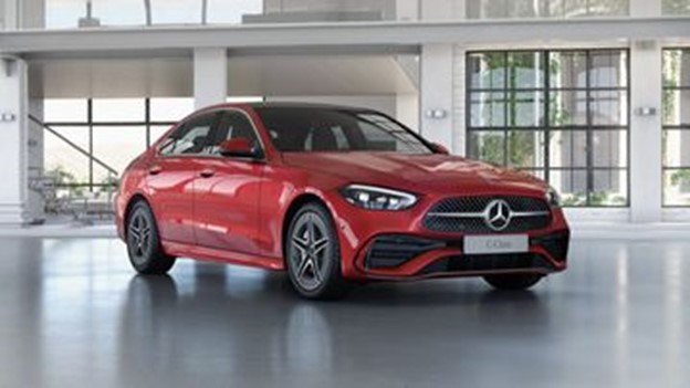 Màu Đỏ Hyacinth Mercedes C300 AMG)